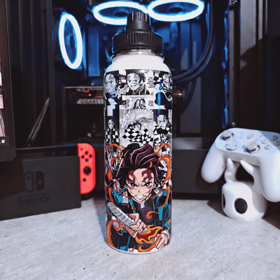 Botella De Agua Tanjiro - 1.2 L - Kiracases by Pulso creativo