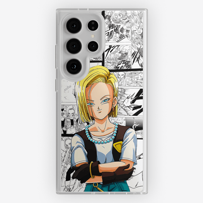 Funda Androide 18 - D3 (Dragon Ball) - Kiracases by Pulso creativo