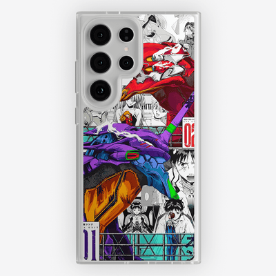 Funda Eva 01 x Eva 02 - D2 (Evangelion) - Kiracases by Pulso creativo