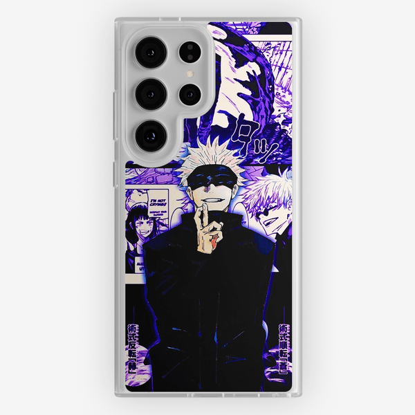 Funda Gojo Satoru Purpura