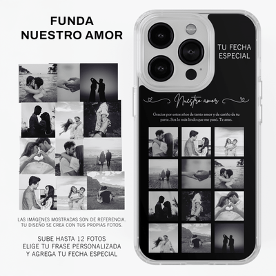 Funda Personalizada, Nuestro amor - Kiracases by Pulso creativo
