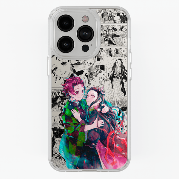 Funda Tanjiro y Nezuko hug