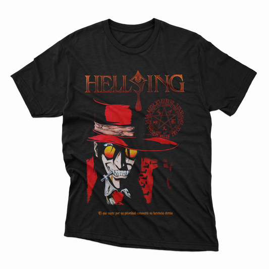 Playera Alucard - D3 (Corte Overzise y Corte Regular)