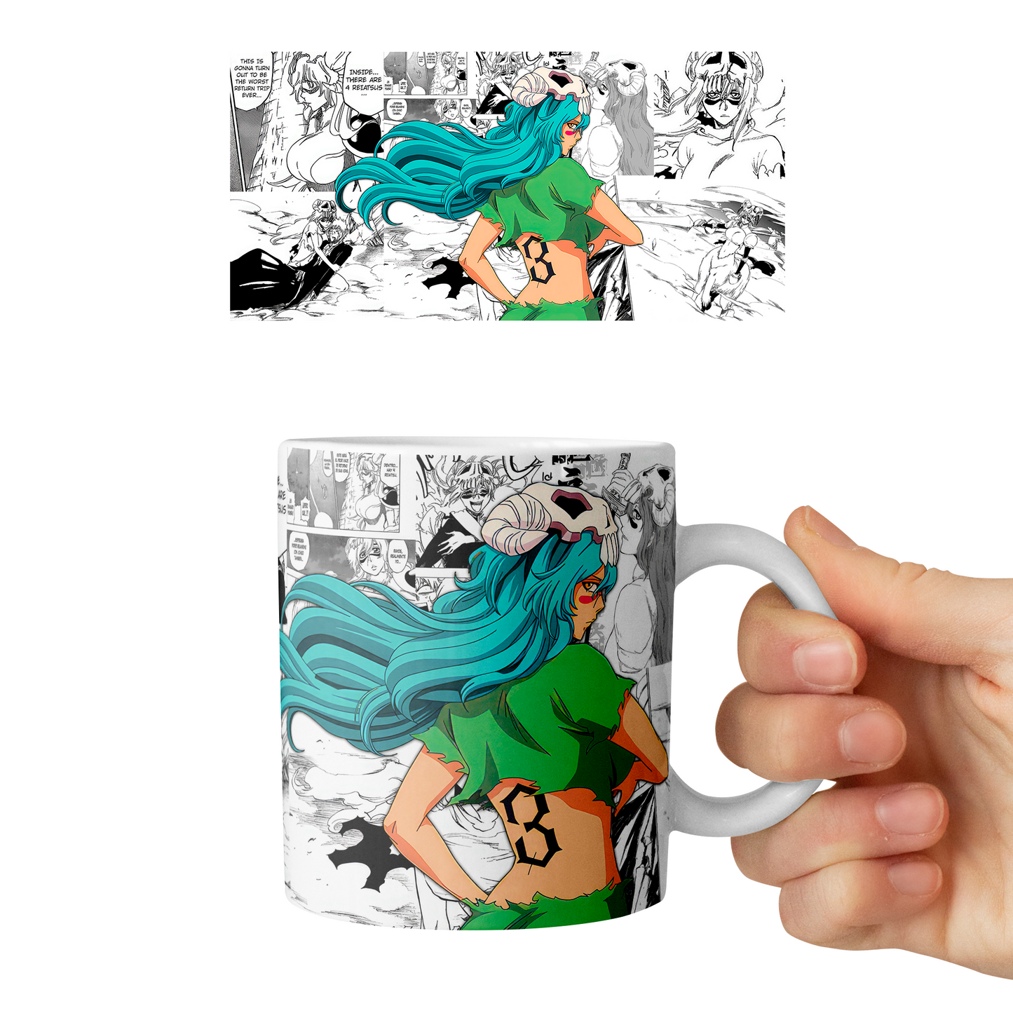 Taza 11 oz Nelliel Tu Oderschvank (Bleach)