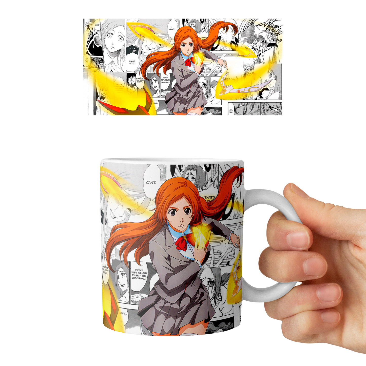 Taza 11 oz Orihime Inoue - D2 (Bleach)