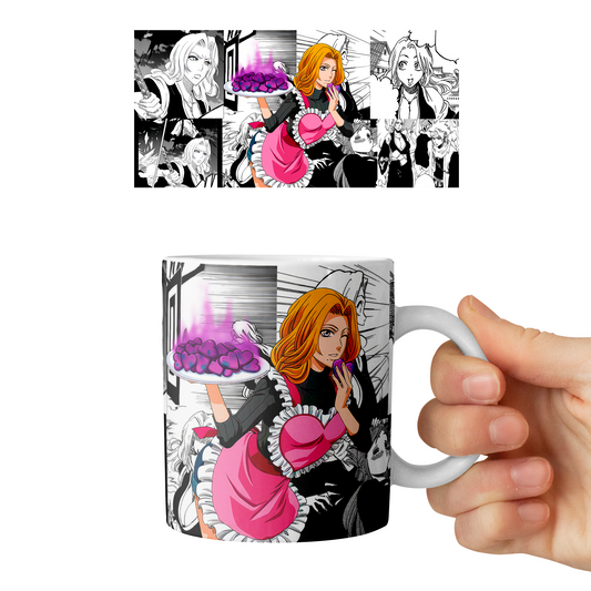 Taza 11 oz Rangiku Matsumoto - D2 (Bleach)