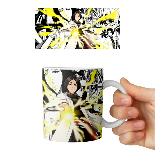 Taza 11 oz Retsu Unohana - D3 (Bleach)