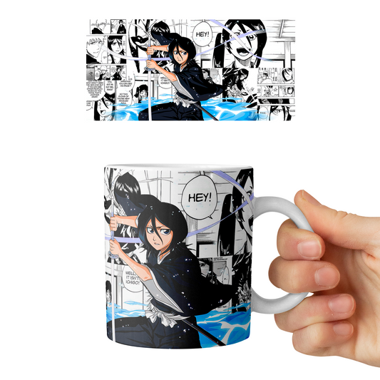 Taza 11 oz Rukia Kuchiki (Bleach)