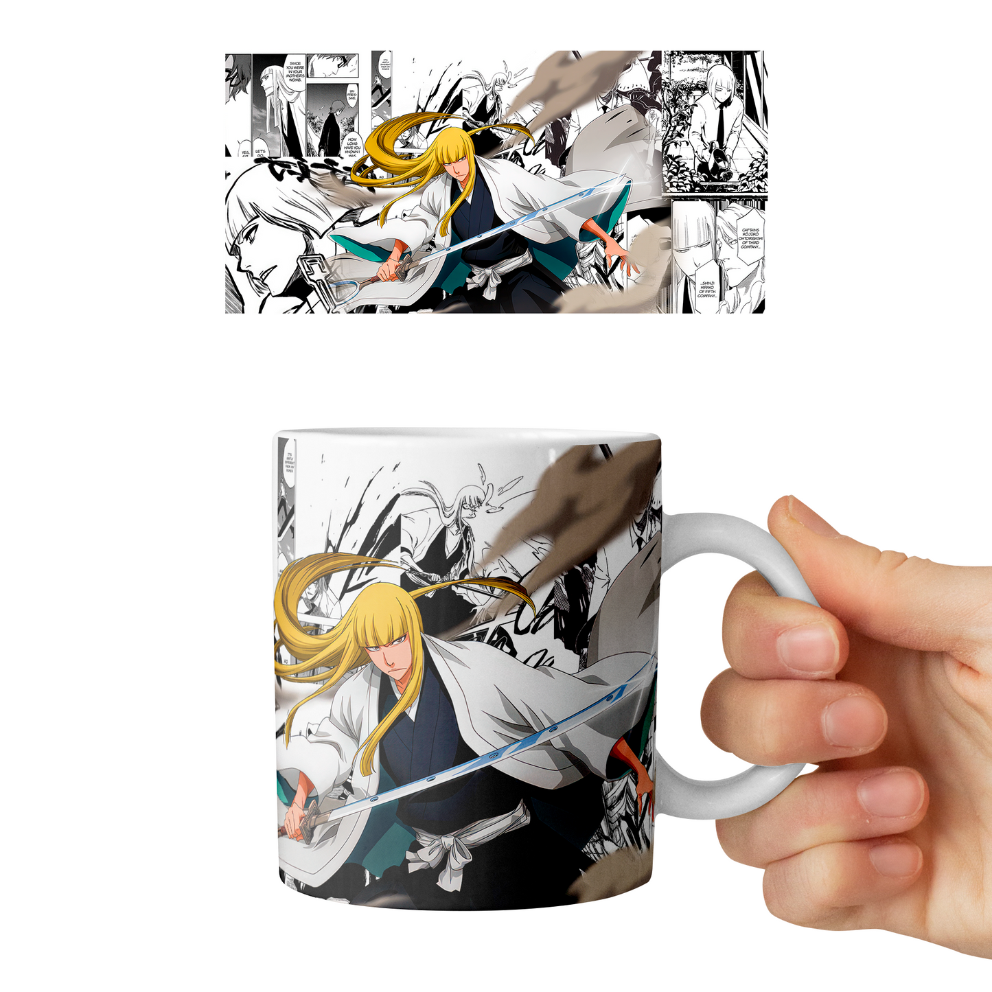 Taza 11 oz Shinji Hikako - D3 (Bleach)