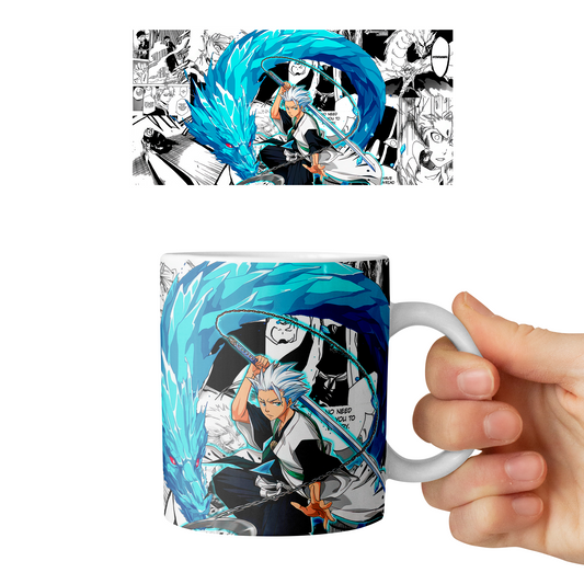 Taza 11 oz Toushiro Hirsugaya (Bleach)