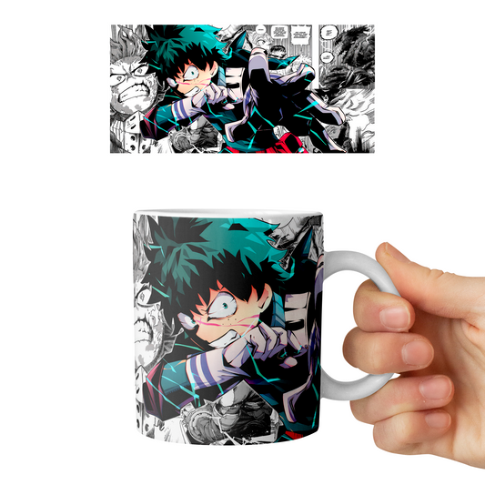 Taza 11 oz Deku - D6 (Boku No Hero Academia)