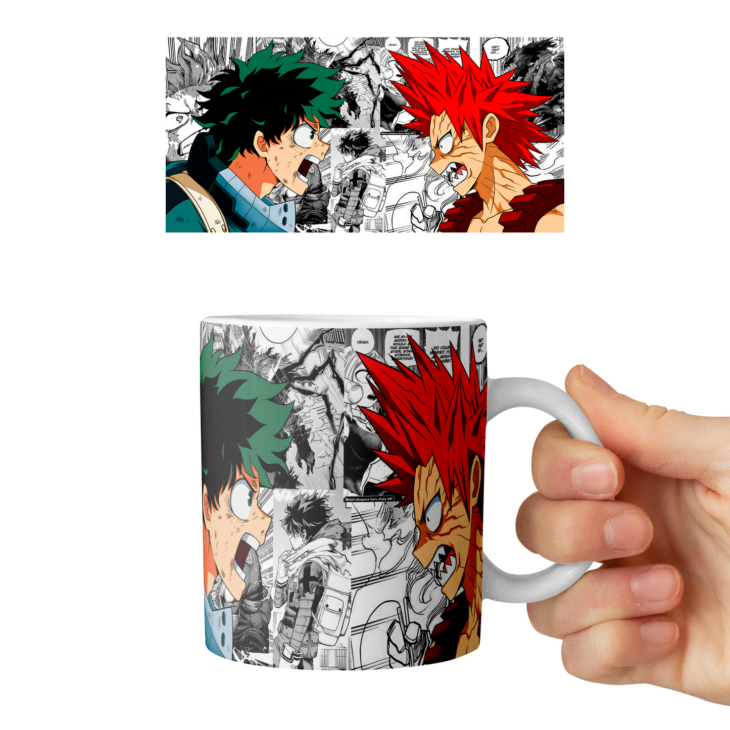 Taza 11 oz Deku x Kirishima - D1 (Boku No Hero Academia)