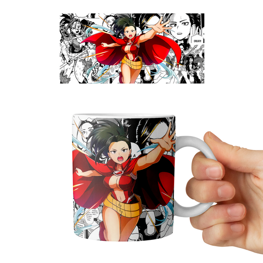 Taza 11 oz Momo Yaoyorozu - D1 (Boku No Hero Academia)