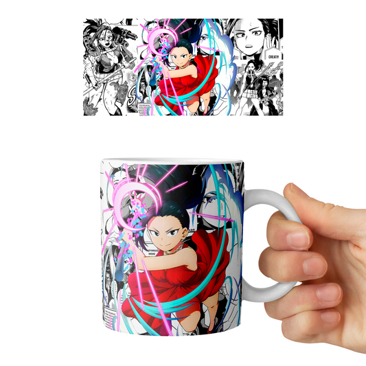 Taza 11 oz Momo Yaoyorozu - D2 (Boku No Hero Academia)