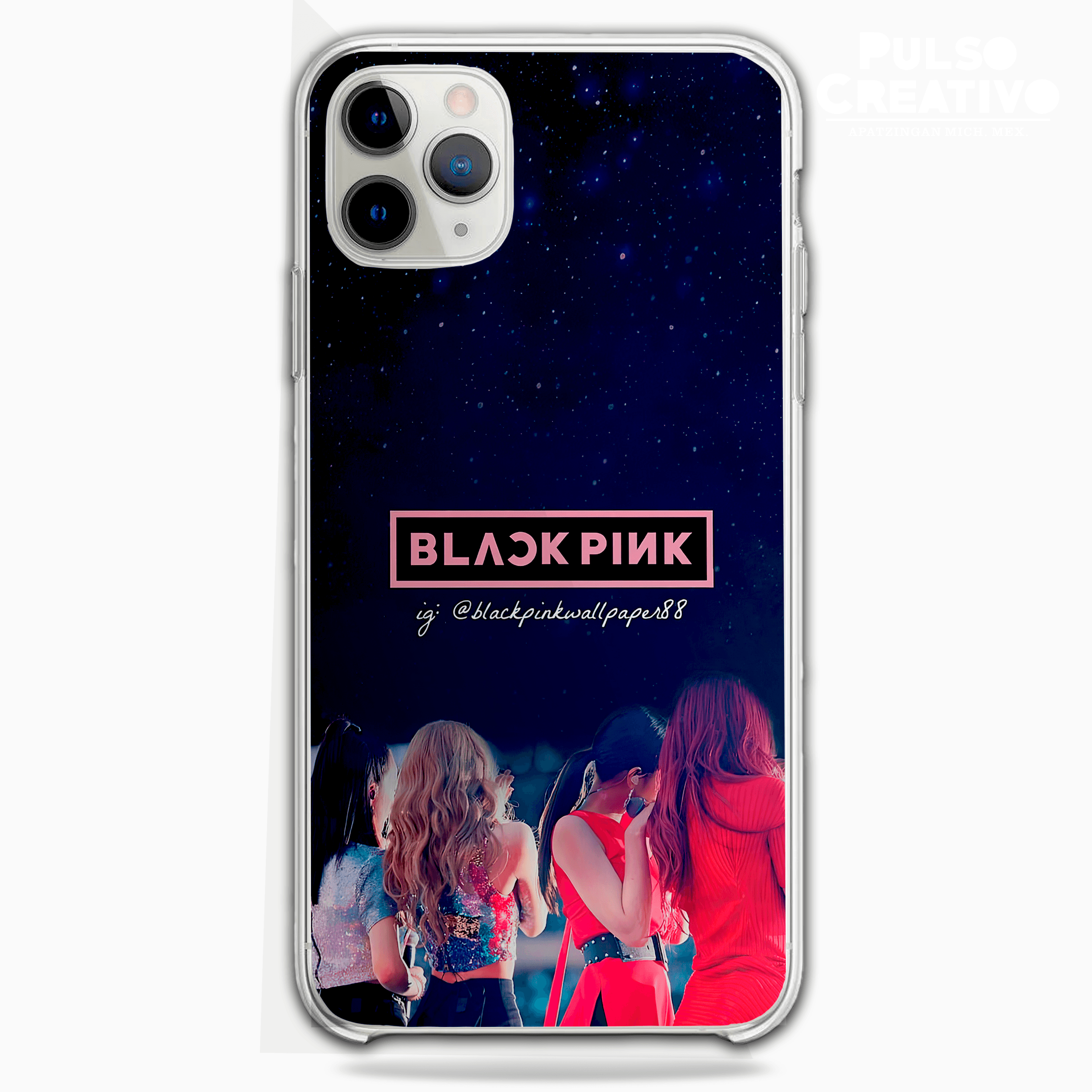 Funda Black Pink