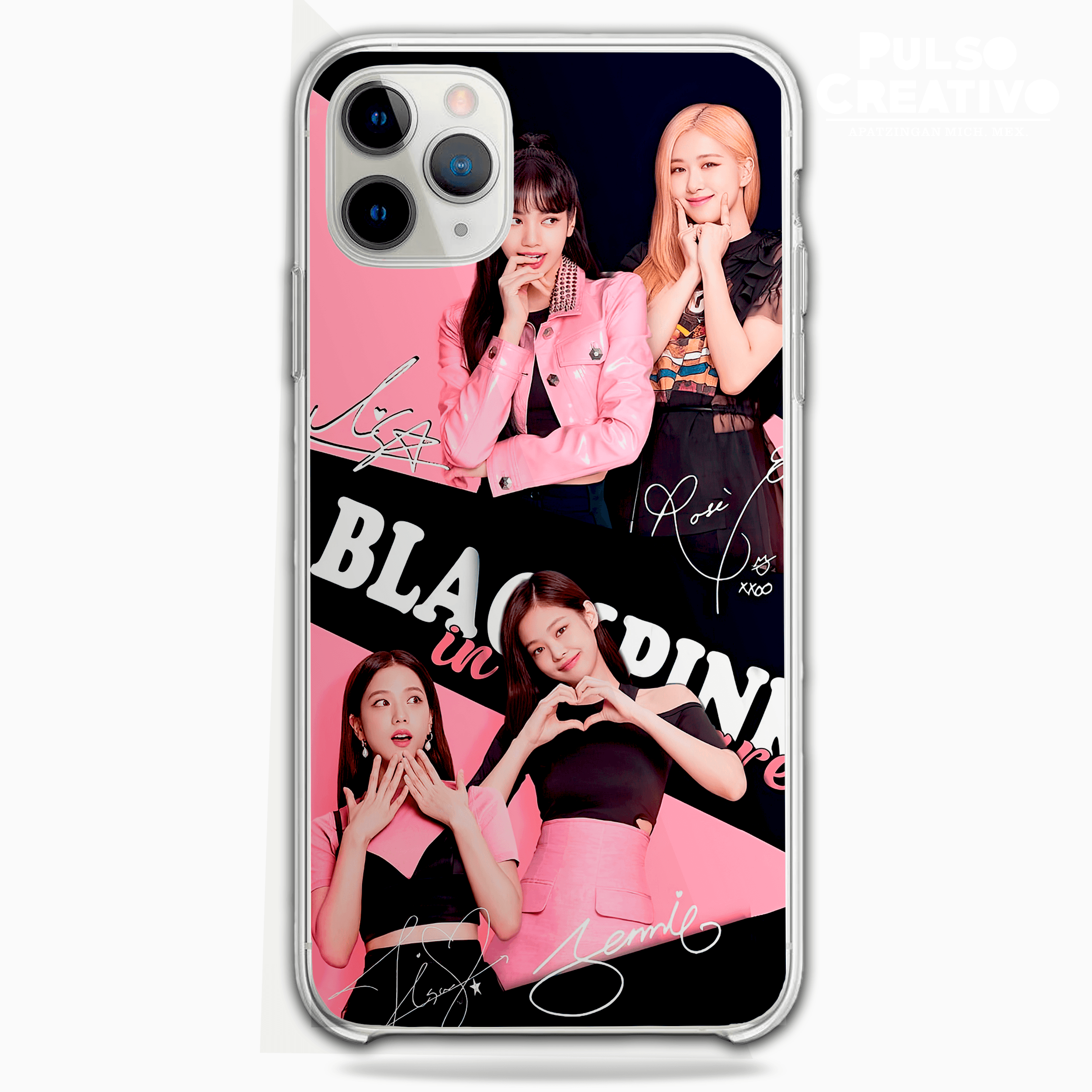 Funda Black Pink