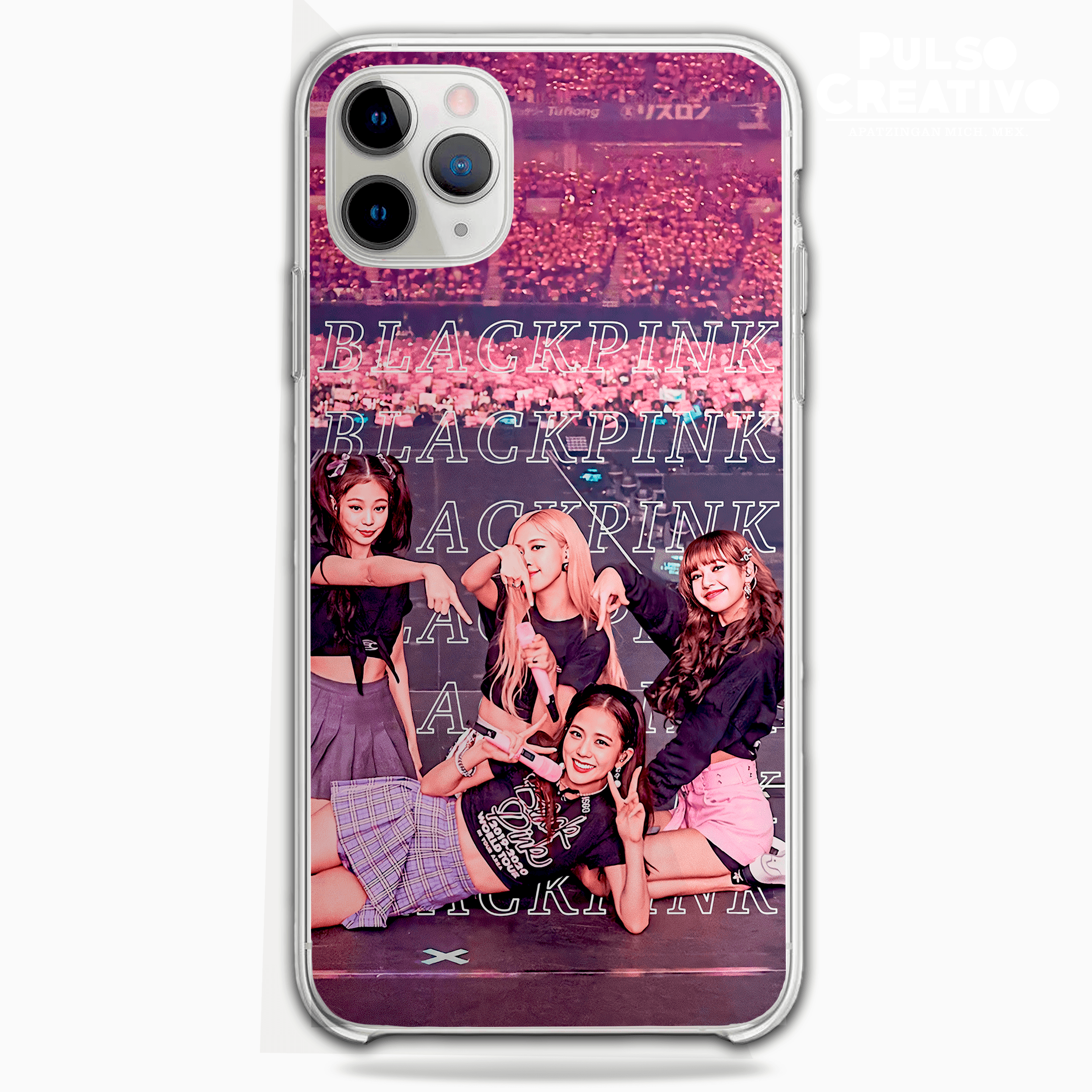 Funda Black Pink