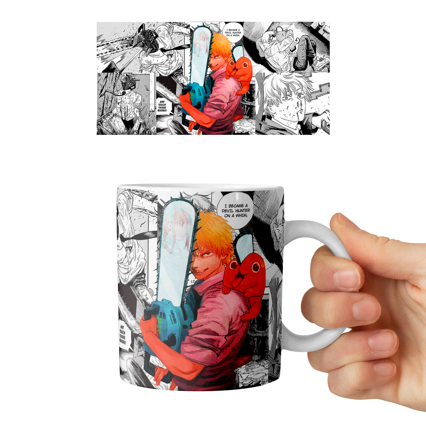 Taza 11 oz Denji - D3 (Chainsaw Man)