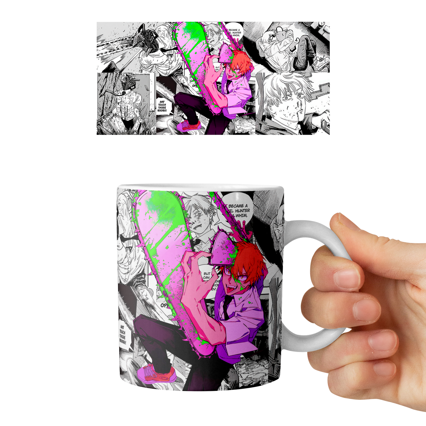 Taza 11 oz Denji - D5 (Chainsaw Man)