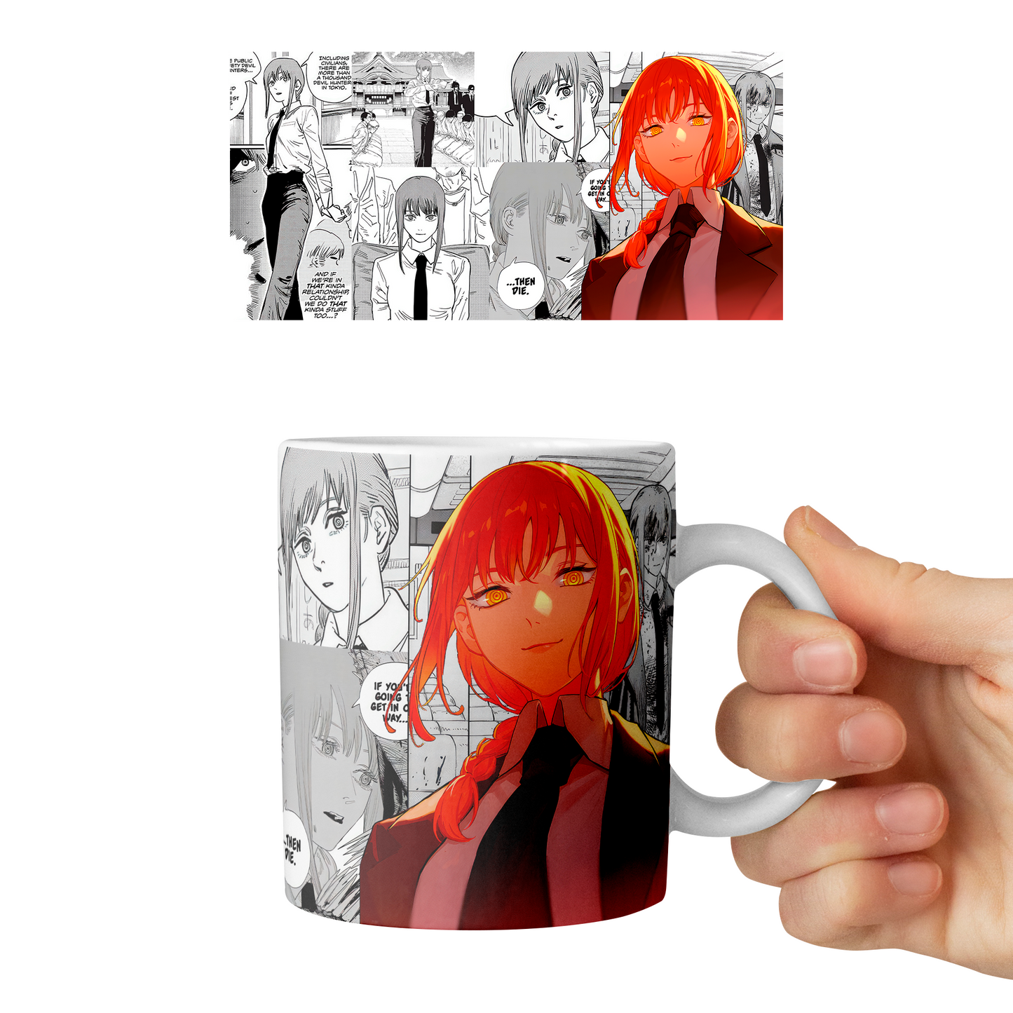 Taza 11 oz Makima - D1 (Chainsaw Man)