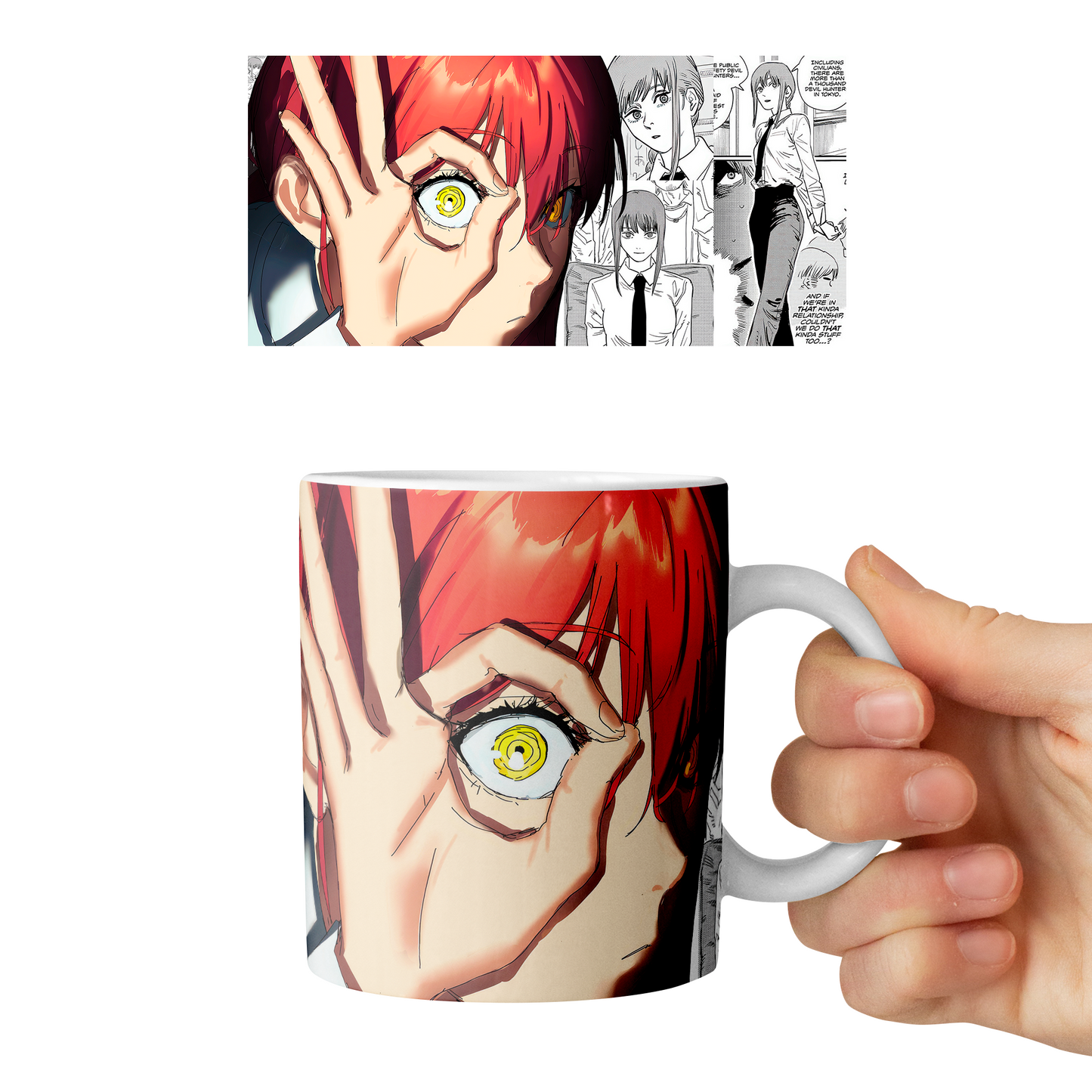 Taza 11 oz Makima - D2 (Chainsaw Man)