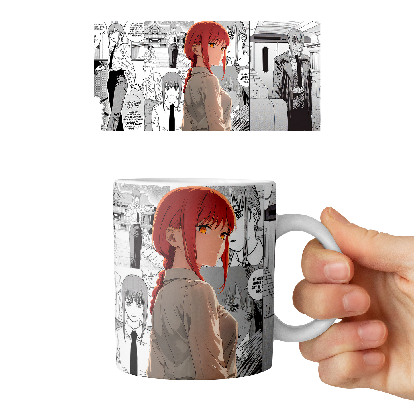 Taza 11 oz Makima - D3 (Chainsaw Man)