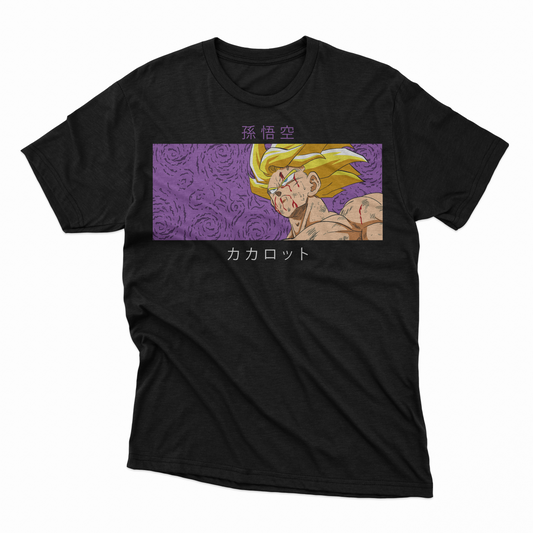 Playera Goku - D2 (Corte Overzise y Corte Regular)