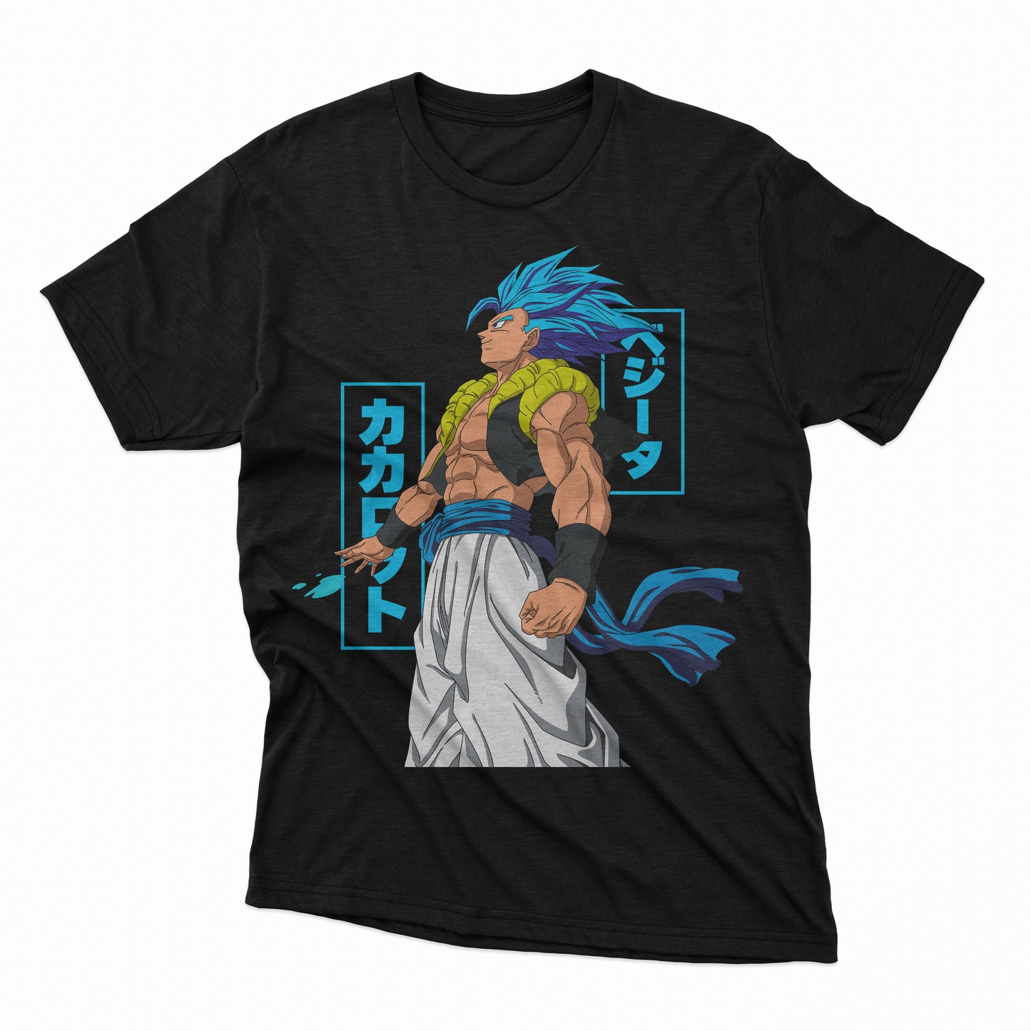 Playera Gogeta - D1 (Corte Overzise y Corte Regular)