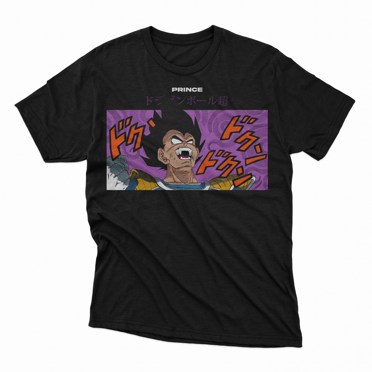 Playera Vegeta - D1 (Corte Overzise y Corte Regular)