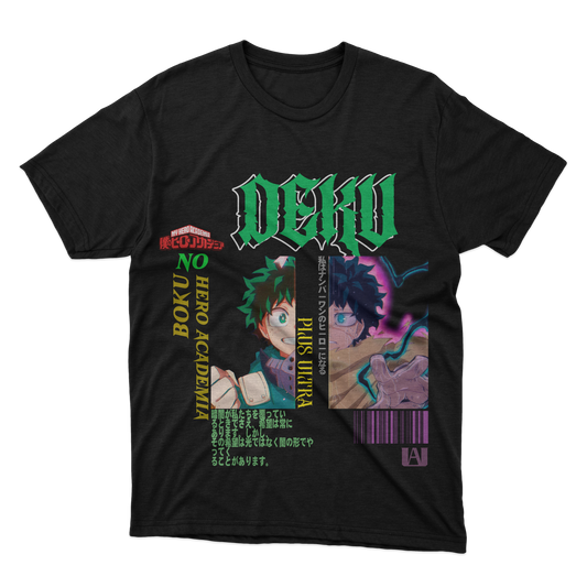 Playera Deku  - BNH (Corte Overzise y Corte Regular) D08