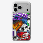 Funda Eva 01 x Eva 02- D1 (Evangelion)