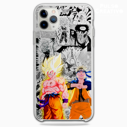 Funda Goku y Naruto