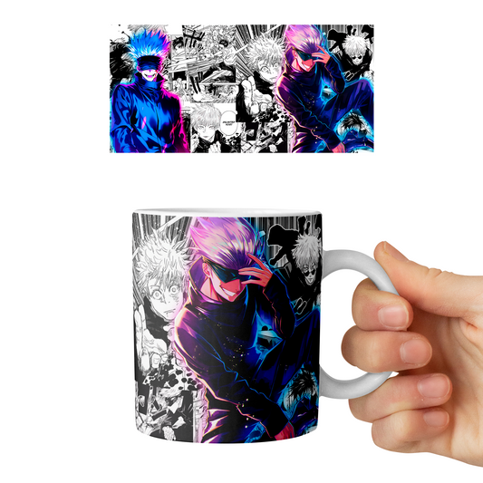 Taza 11 oz Gojo Satoru (Jujutsu Kaisen)