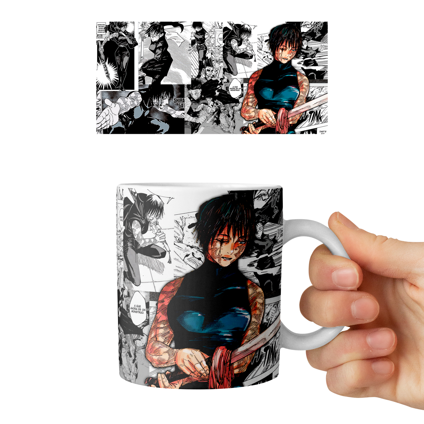 Taza 11 oz Maki (Jujutsu Kaisen)