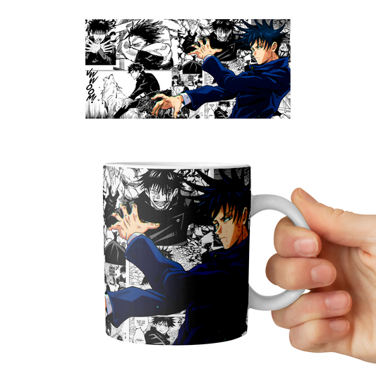 Taza 11 oz Megumi Fushiguro - D2 (Jujutsu Kaisen)