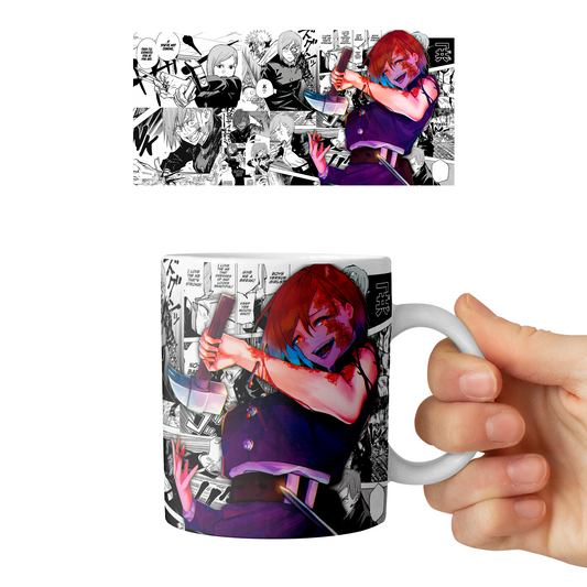 Taza 11 oz Nobara - D2 (Jujutsu Kaisen)