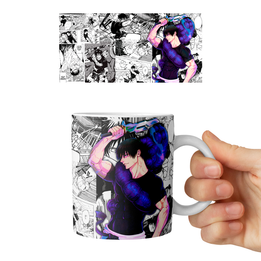 Taza 11 oz Toji Fushiguro - D3 (Jujutsu Kaisen)