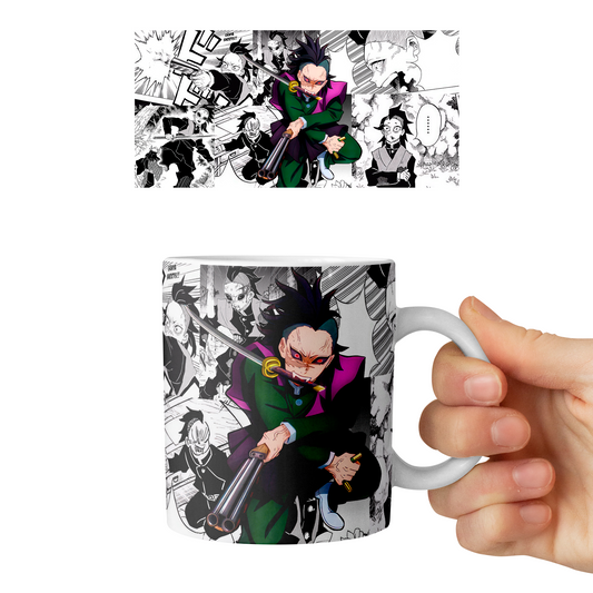 Taza 11 oz Genya Shinazugawa (Kimetsu No Yaiba)