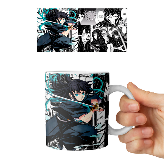 Taza 11 oz Muichiro Tokito (Kimetsu No Yaiba)