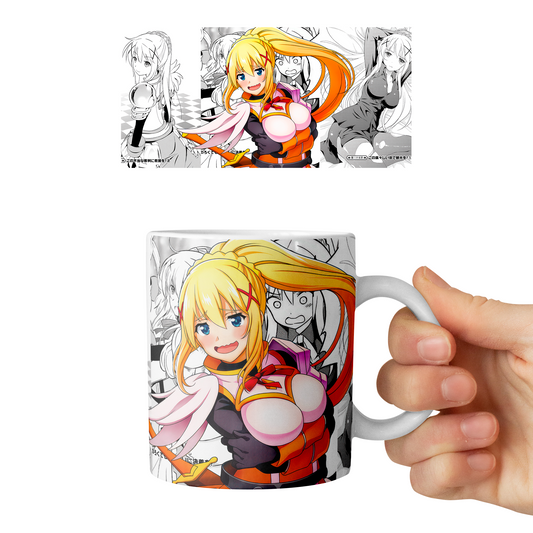 Taza 11 oz Darkness - D2 (KonoSuba)