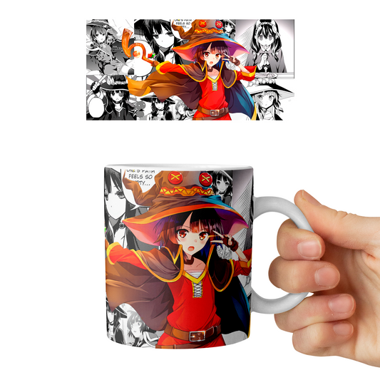 Taza 11 oz Megumin - D1 (KonoSuba)