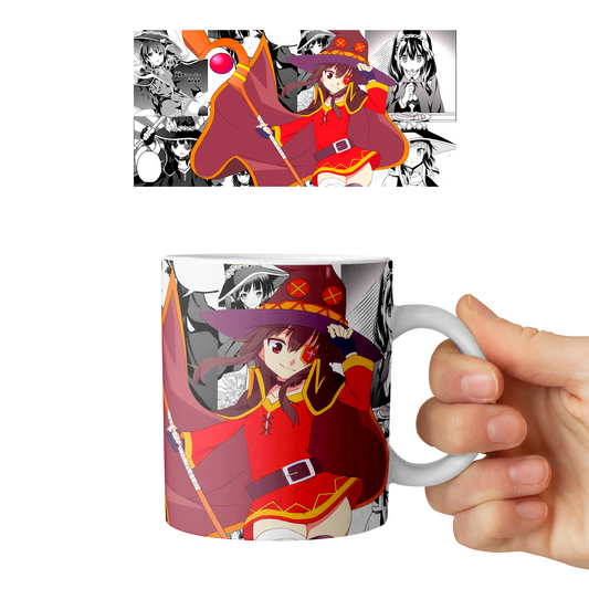 Taza 11 oz Megumin - D2 (KonoSuba)