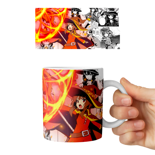 Taza 11 oz Megumin - D5 (KonoSuba)