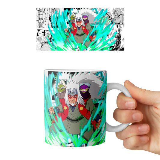 Taza 11 oz Jiraiya D4 - (Naruto)