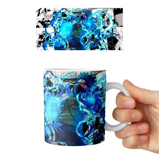 Taza 11 oz Kakashi Hatake D7 - (Naruto)