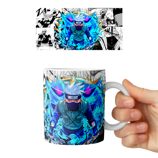 Taza 11 oz Kakashi Hatake D9 - (Naruto)