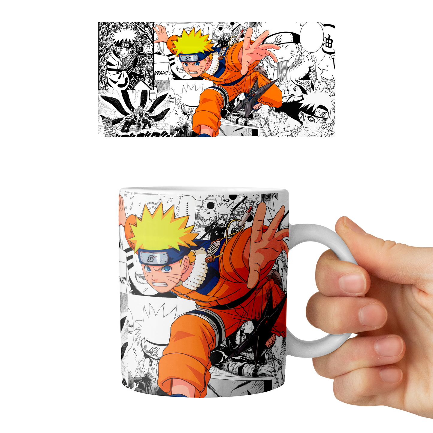 Taza 11 oz Naruto Uzumaki - (Naruto)