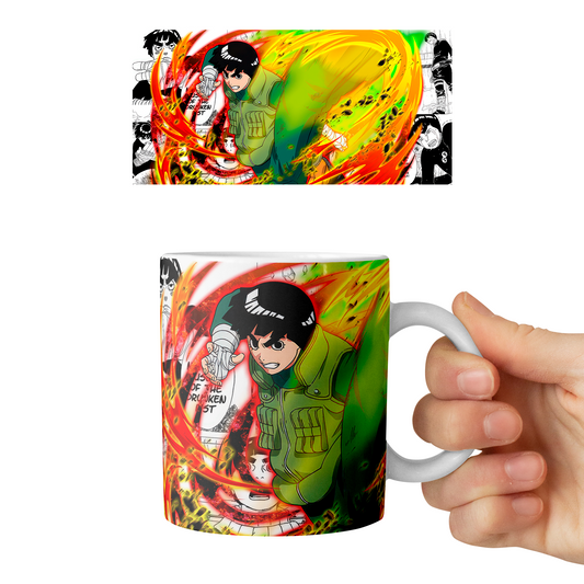 Taza 11 oz Rock Lee D7 - (Naruto)