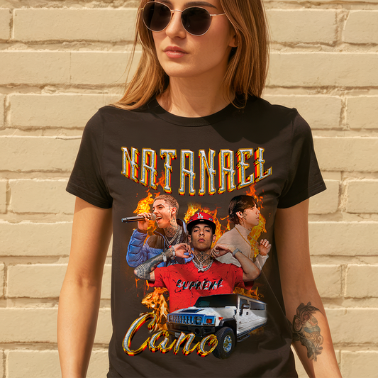 Playera Natanel Cano - D7 (Corte Overzise y Corte Regular)