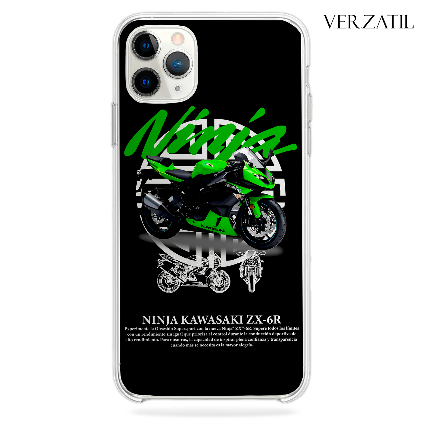 Funda Ninja Kawasaki - D1